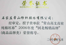 Yarns|Gray Fabric|Garment|Bedding Articles--Shijiazhuang Changshan Textile Group Co., Ltd 